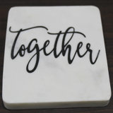 Marble Square 4 Piece Coaster Set