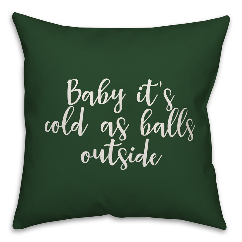  Coussin Baby, Vert foncé, Coussin décoratif