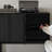 Modern simple industrial style sideboard cabinet