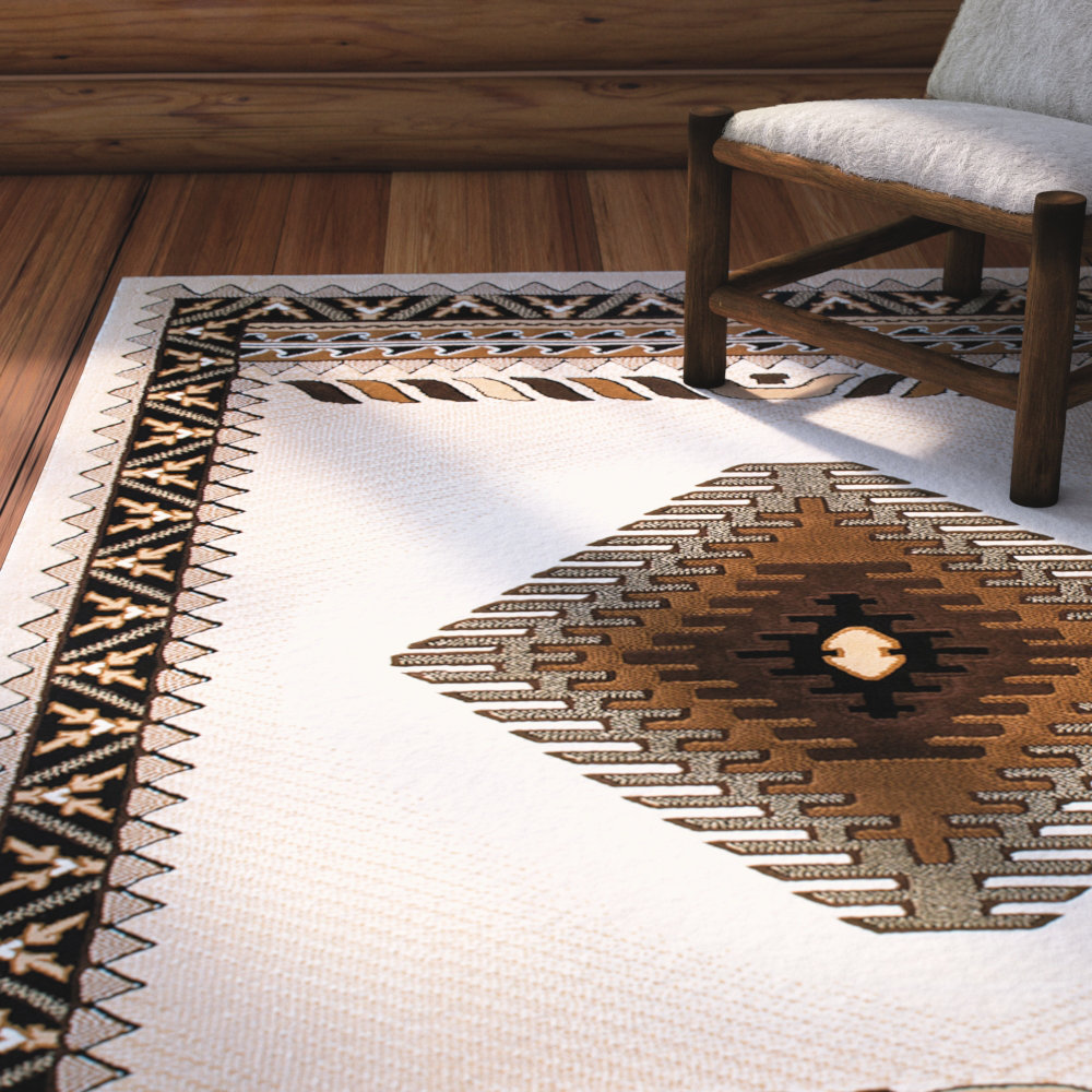 Allport Geometric Indoor Rug Loon Peak® Rug 