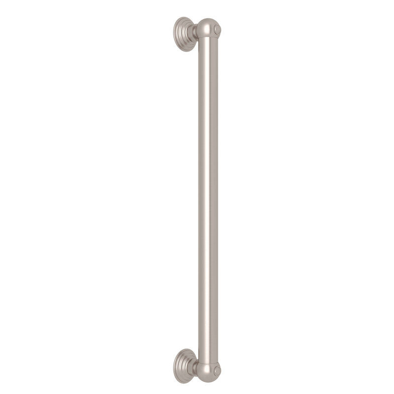 Spa Grab Bar, Satin Nickel, 18" W