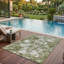 Marble Machine Tufted Indoor / Outdoor Area Rug-174988047