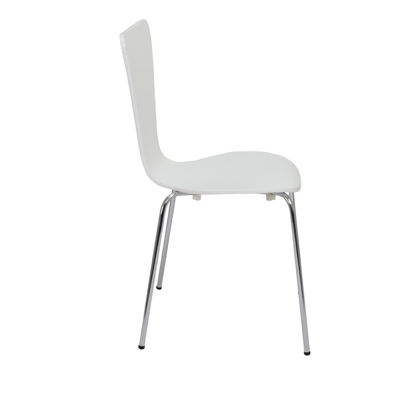 Rolph Stacking Chair, White