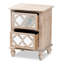 Table de chevet 2 tiroirs Vandergriff