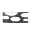 Essence 79'' W Glass Console Table