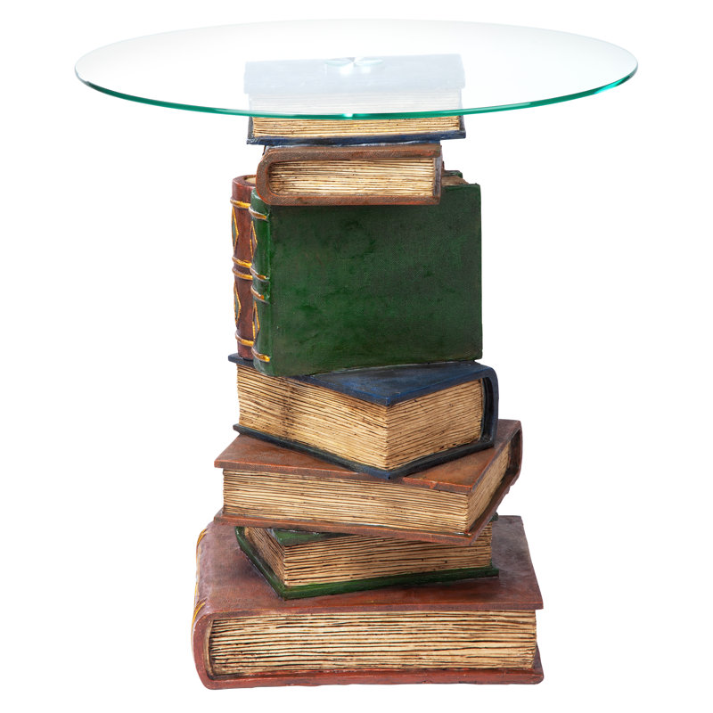 Vintage Bookends Figurine End Table