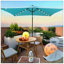 Parasol Taibah 120 avec contrepoids inclus-320210101