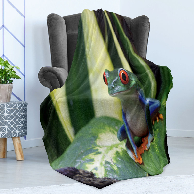 Hand Woven Throw Blanket, 50" W x 70" L