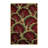 Washable Lettuce Red Leaf Vegetables Area Rug-1616618556