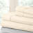 Becky Cameron Striped Embossed 4 Piece Bed Sheet Set-621423476-621423478