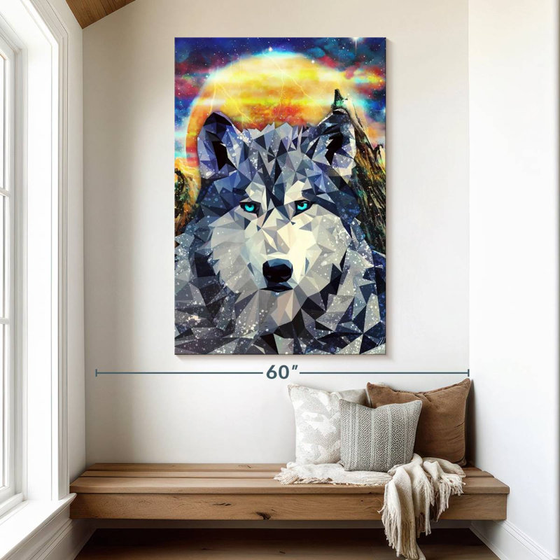 Brampt Okami, 51" H x 34" W