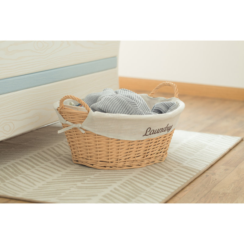 Wicker Laundry Basket