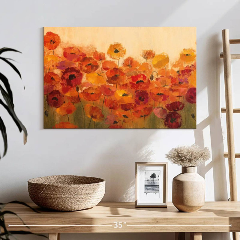 Coquelicots Harnek, H 16 po x l 24 po