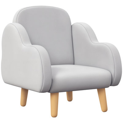 Hoss Kids Armchair with Arm Rest Velvet for Ages 1.5-3 Years