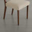 Table de salle à manger extensible 5 pièces 47 "à 58,7" avec 4 chaises-131562101-131562102