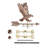 Warsaw 35'' H Metal Animals Weathervane
