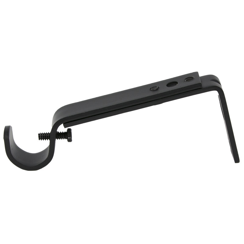 Petterson Zinc Steel Mounting Bracket, Black