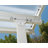 Palram - Canopia Feria 30' W x 10' D Polycarbonate Galvanized Steel Stationary Slope Patio Awning White-12179505-122425637