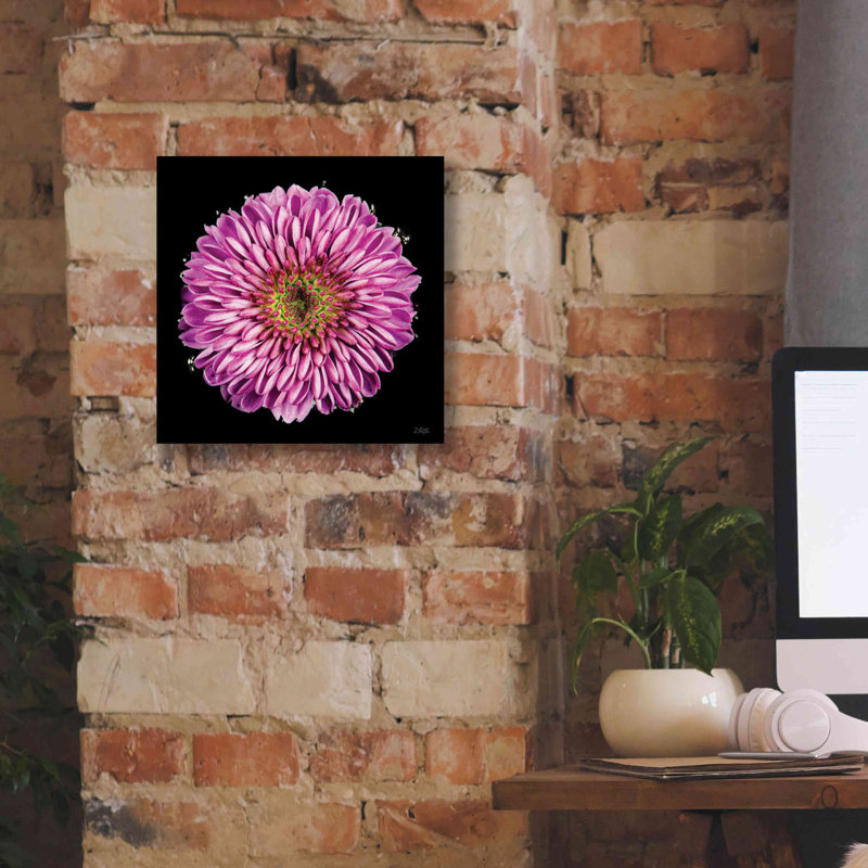 Mauve dégradé par Donnie Quillen, H 12 po x l 12 po x P 0,75 po