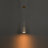 1 -Light Natural Stone Elongated Pendant Light