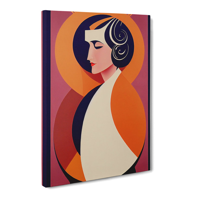 Portrait Woman Vol.6 - Wrapped Canvas, 50cm H x 35cm W x 3cm D