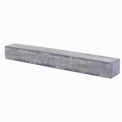 Tablette de manteau de foyer rustique