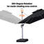 Justhin 3.3m Square Cantilever Umbrella With Base-2097321372