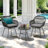 Aaronn Metal Outdoor Lounge Chair-990378288