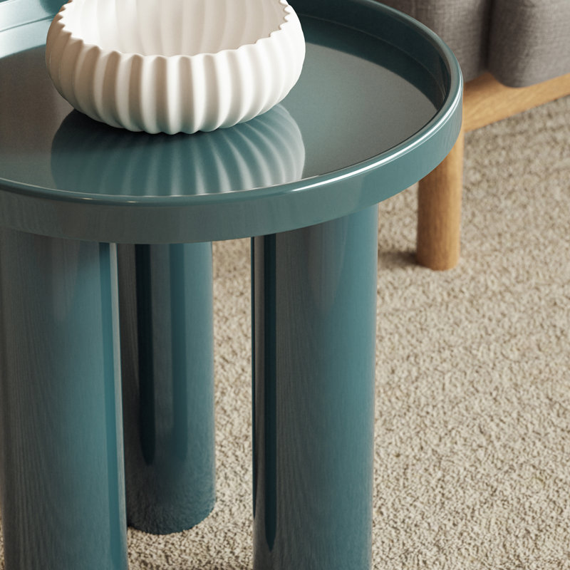 Sofia End Table, Yellow Ochre