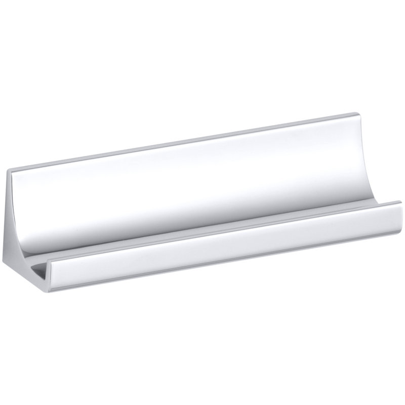 Loure 3"" Drawer Pull, Chrome poli