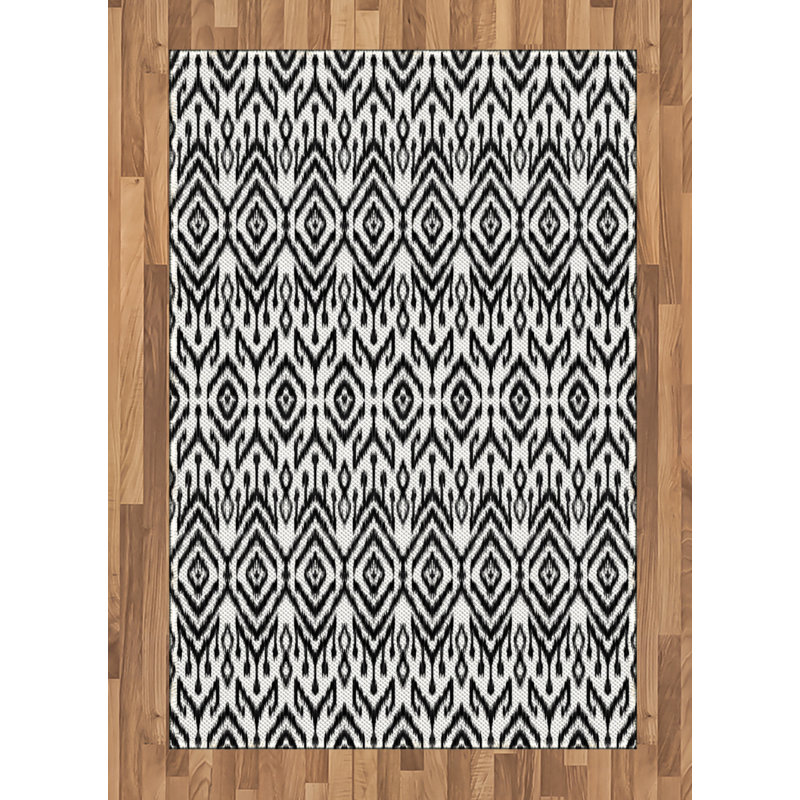 Tapis décoratif bohémien, Rectangle— 4 pi x 5 pi 8 po