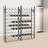 Evanjelina 100 - Bottle Wine Bottle Rack in Black