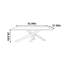 Table de bureau longue en bois massif de conception simple-164240174