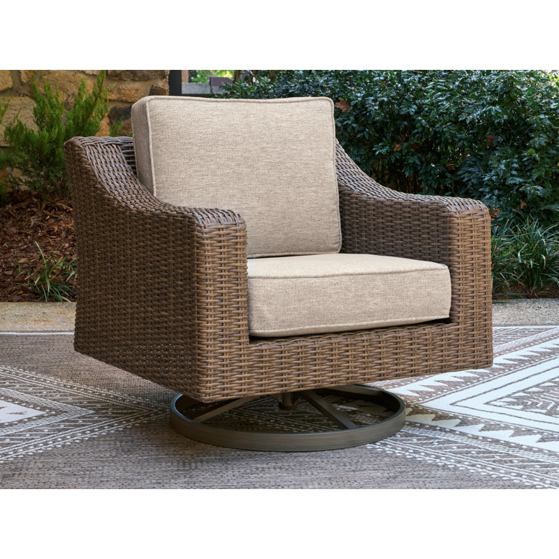 Fauteuil pivotant avec coussin Anikyn