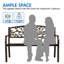 Antique Style  Metal Outdoor Bench-669611139