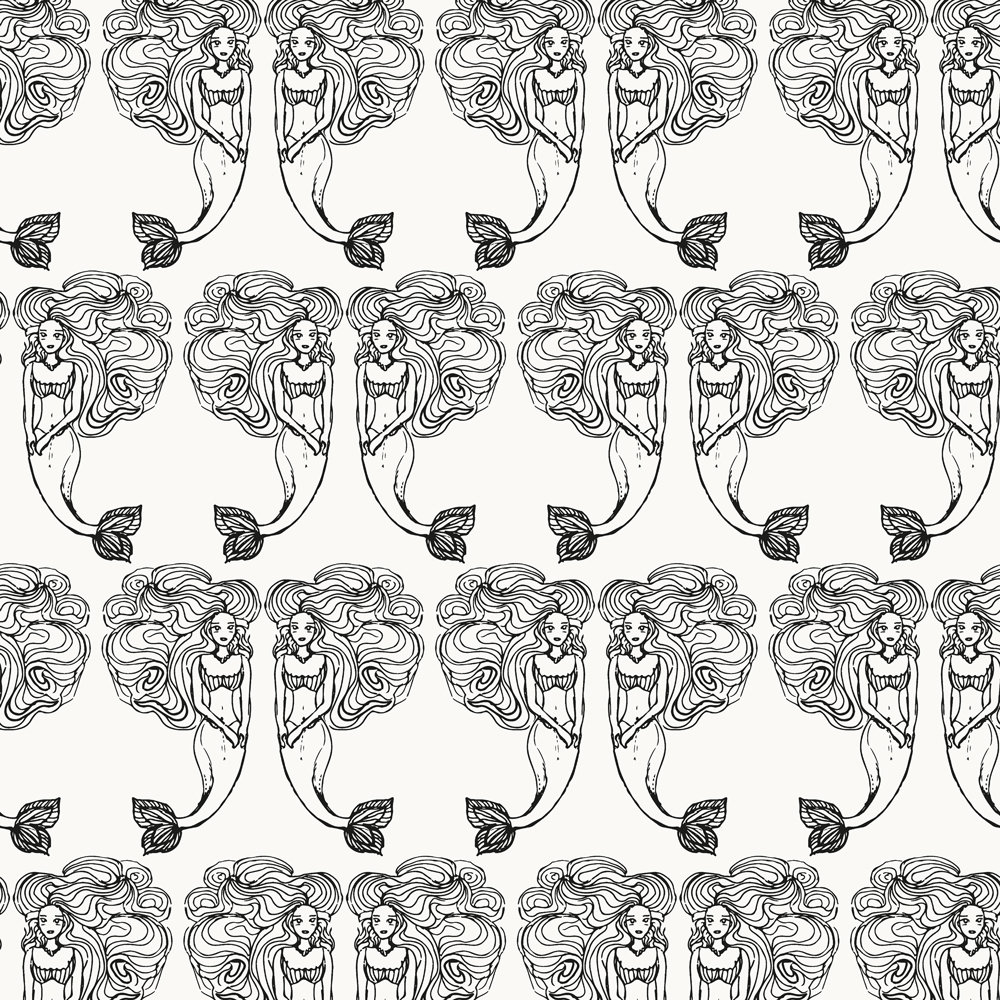 Kendall Self-Adhesive Wallpaper Roll, Onyx