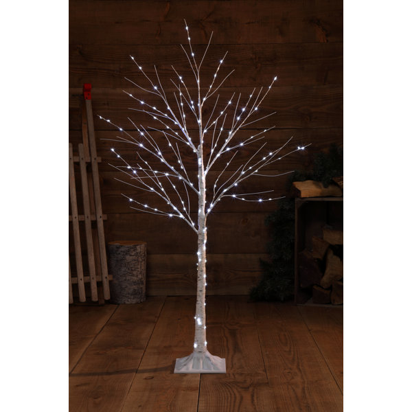 Silver birch led christmas tree clearance