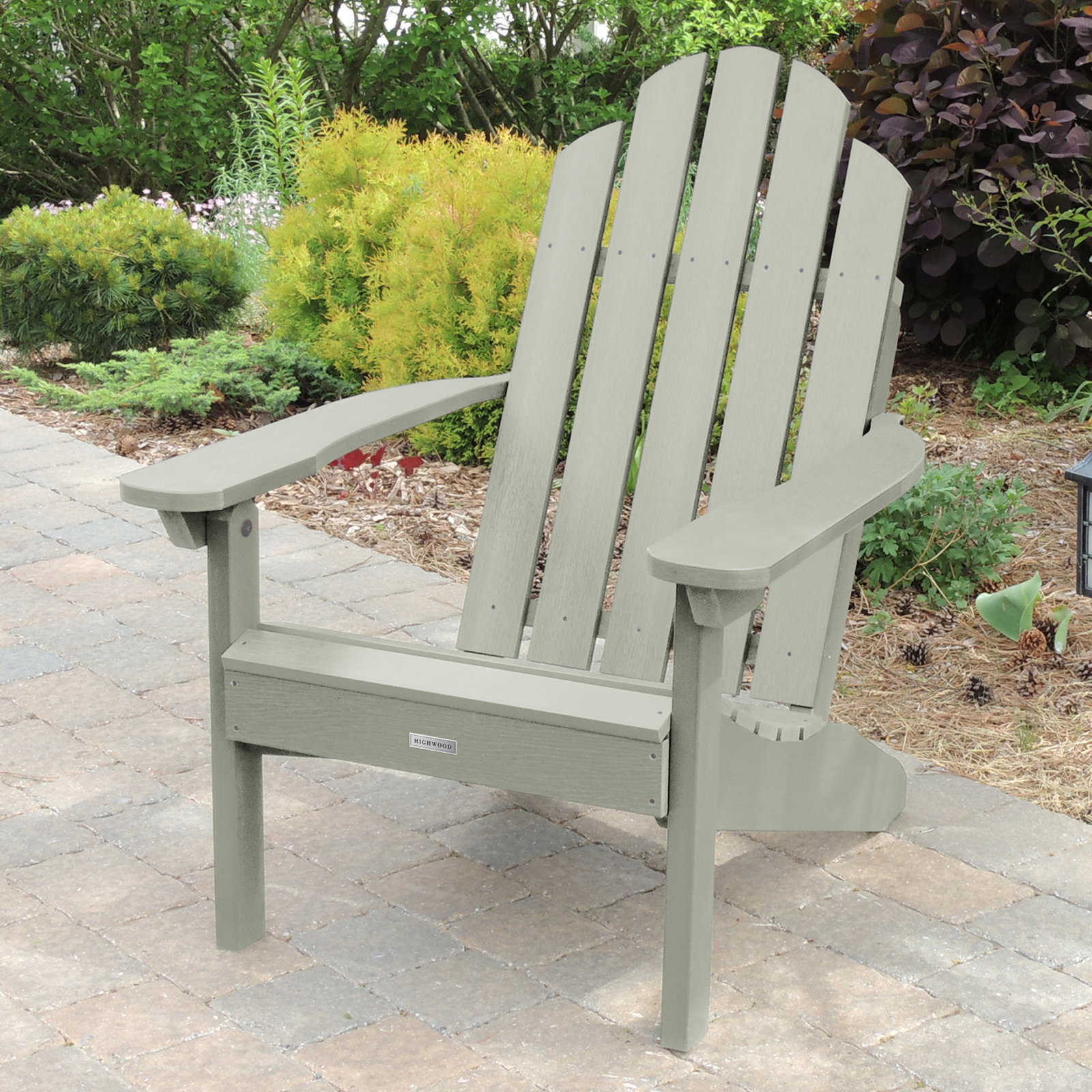 Leis Outdoor Adirondack Chair, Eucalyptus
