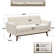 Carmencita 65" Square Arm Loveseat