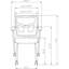 Chaise empilable en filet Mesh