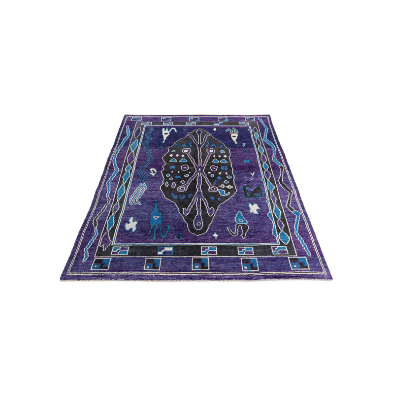 Jaynes Purple Rug