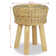 Jakobe Solid Wood Accent Stool