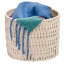 Ensemble de 3 paniers en tissu