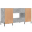 Bowerville Metal Base Writing Desk-443421944