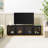 Modern 32" Low Profile Glass Door Modular Accent Cabinet-863214341-862074385
