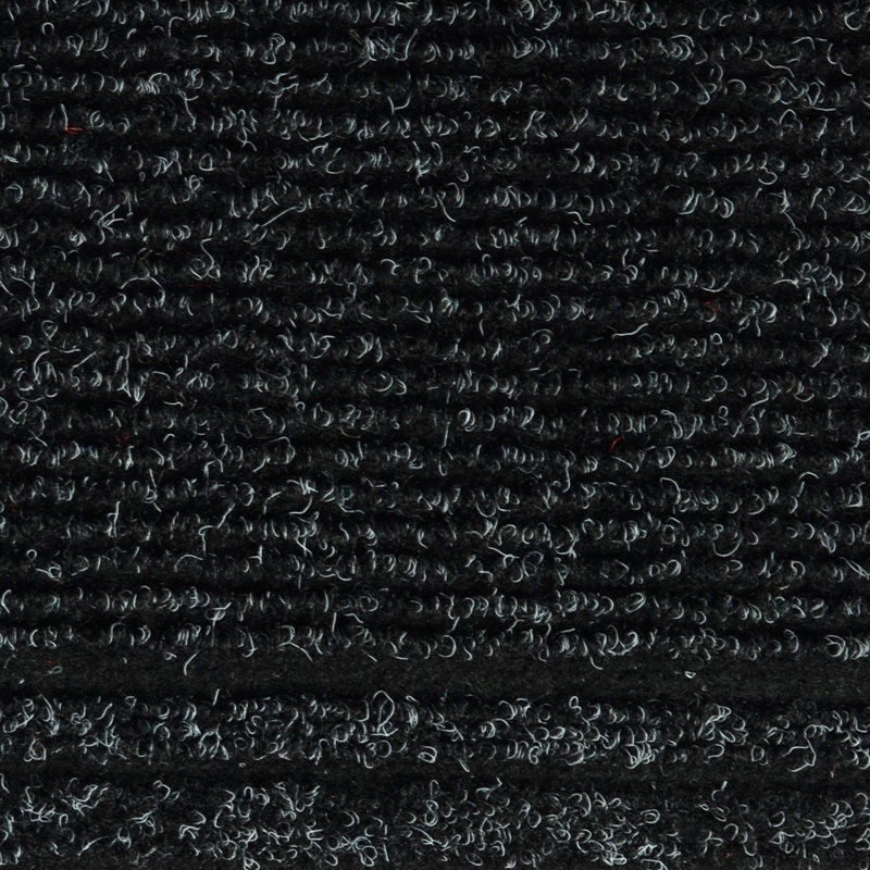 Pacjo Non-Slip Striped Doormat, Runner 67 x 518.16cm, Anthracite