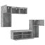 Unfinished Entertainment Centre for TVs up to 65" with Fireplace Included