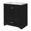 Meuble-lavabo 30 po avec lavabo en céramique-118232482