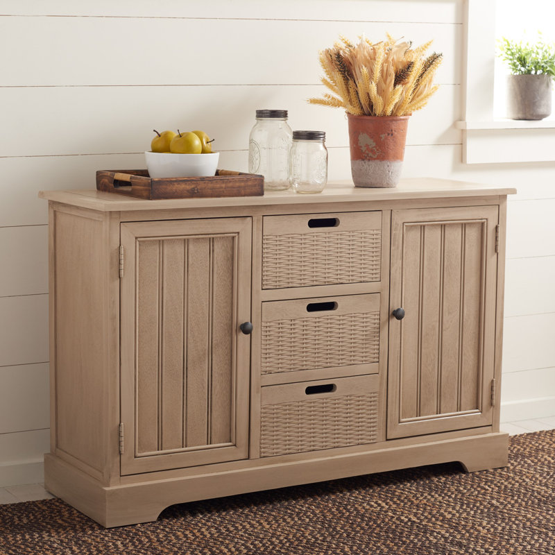 Console 39,75 po Paille, Sable / naturel