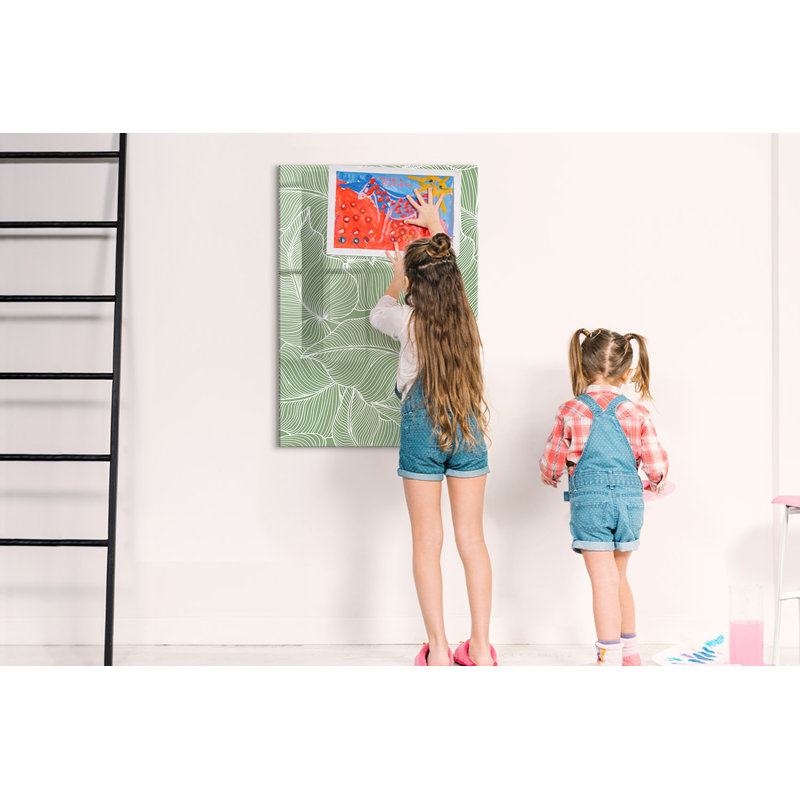 Magnetic Glass Photo Memo Board